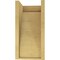 Ekena Millwork 8"W x 8"D x 16"H Wide Burlington Rough Cedar Woodgrain TimberThane Corbel, Primed Tan CORUR08X08X16BURRCPR - alternate 2
